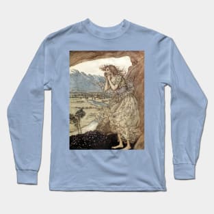 Sweet Echo - Arthur Rackham Long Sleeve T-Shirt